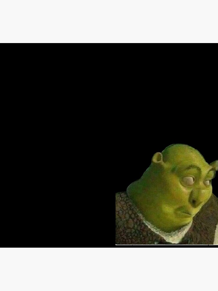 Shrek face meme Sticker for Sale by calamity02