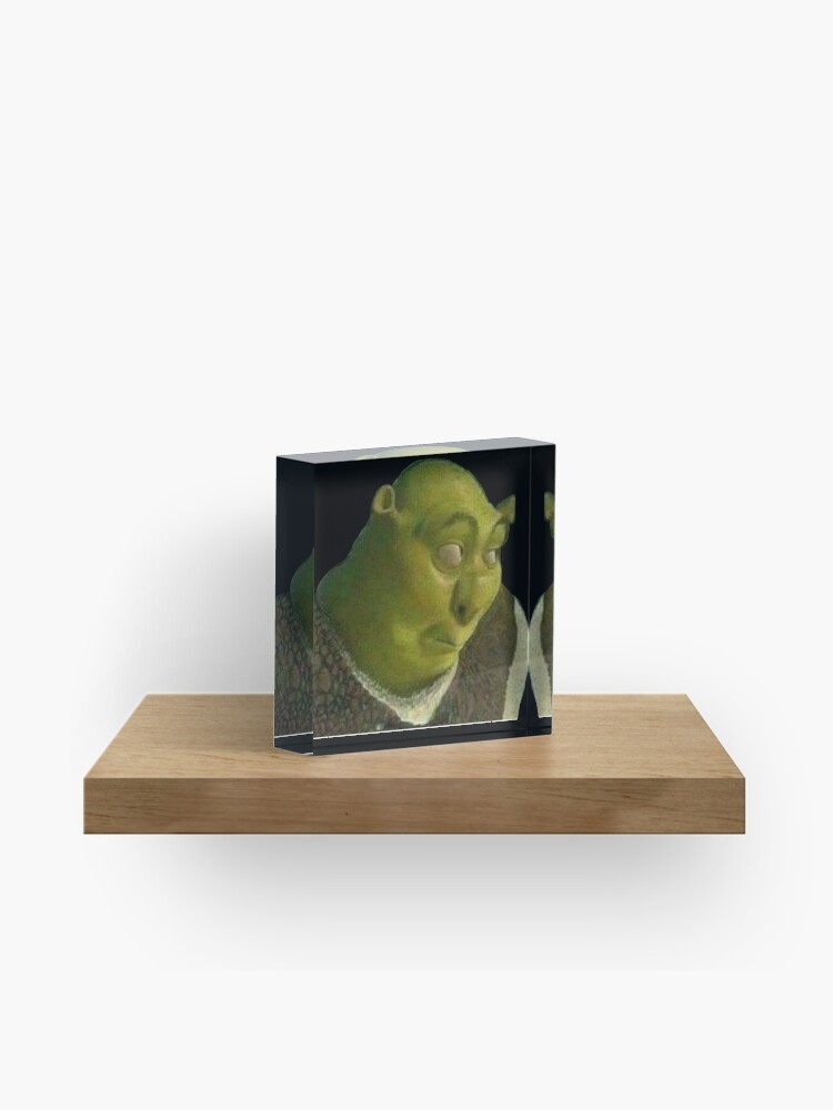 Shrek face meme Sticker for Sale by calamity02