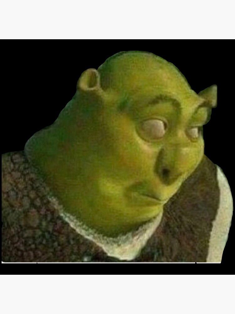 Shrek Face Meme | Postcard