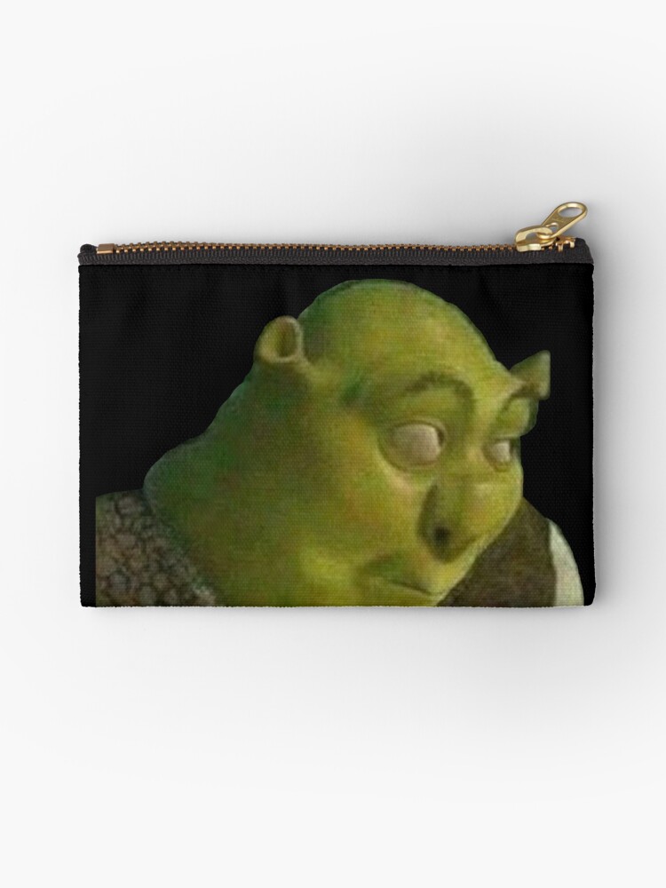 Shrek face meme | Zipper Pouch