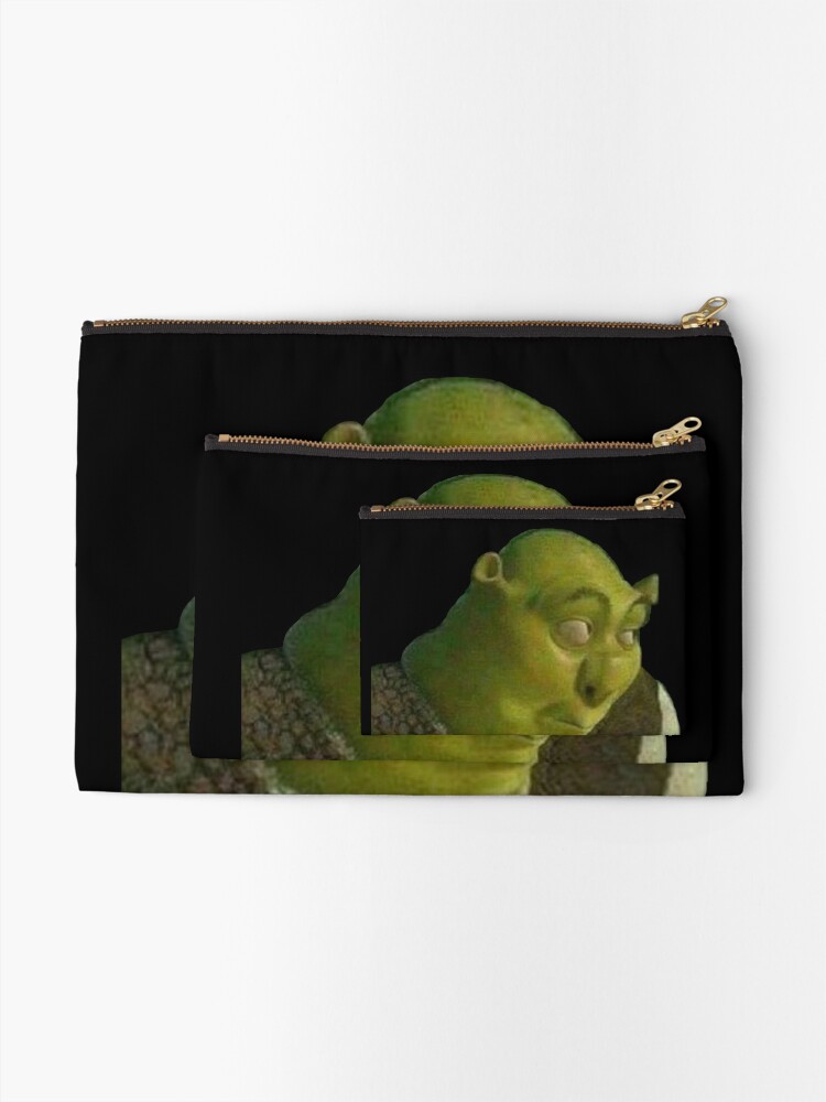 Shrek face meme | Zipper Pouch