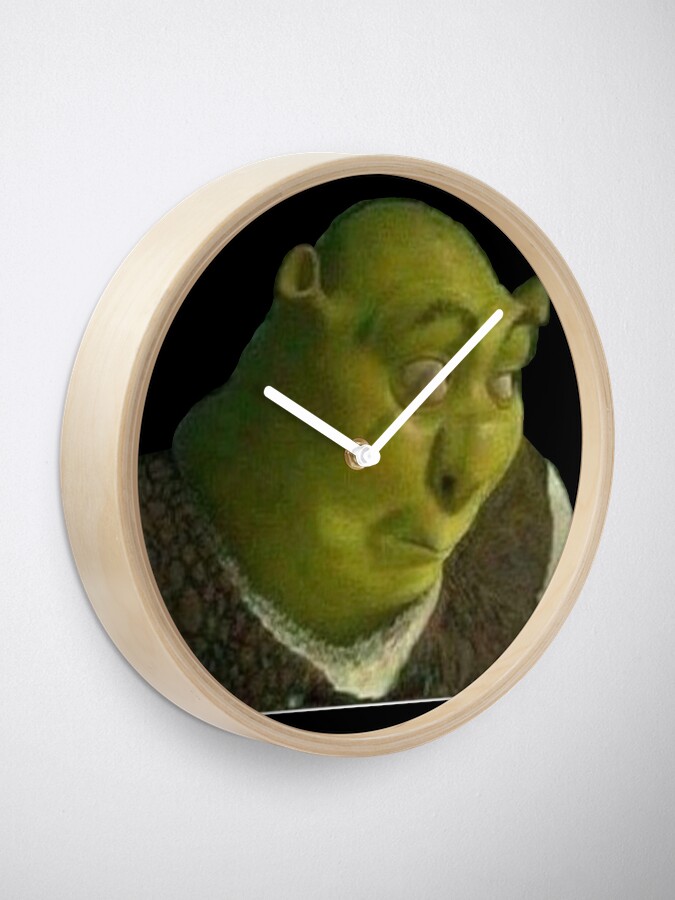 Shrek face meme Sticker for Sale by calamity02