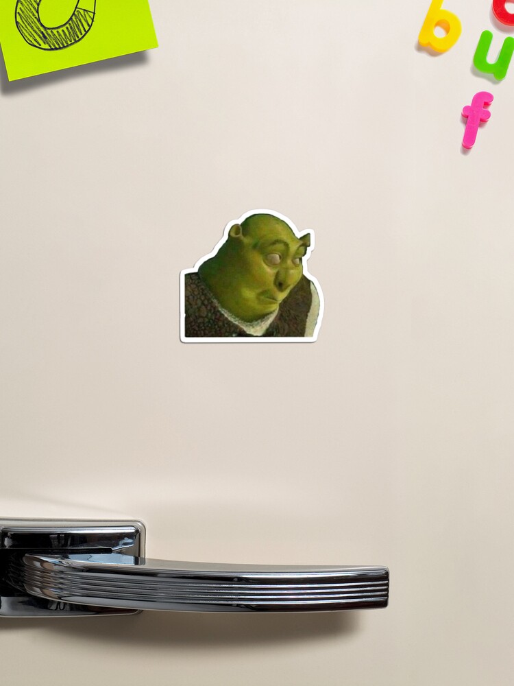 Shrek face meme Art Board Print for Sale by calamity02