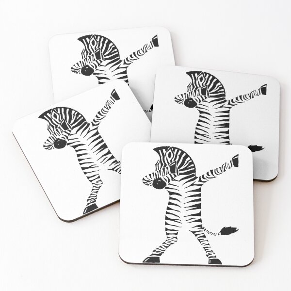 Item preview, Dabbing Zebra white designed and sold by Jellie.