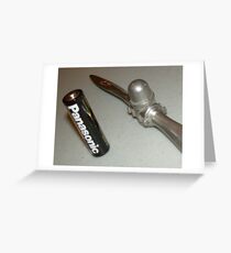 The Answer to a Bubble Jeopardy image.. Greeting Card