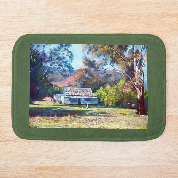 Tom's Shearing Shed - Tallarook Bath Mat