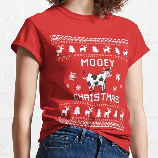 cow christmas jumper
