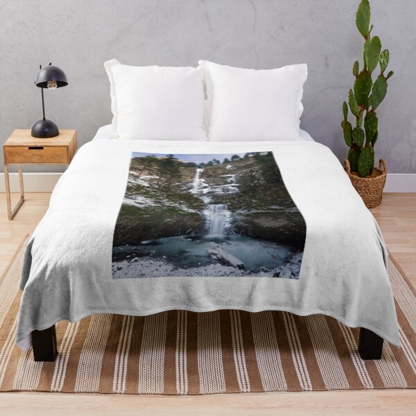 Item preview, Multnomah Falls Frosty in Winter designed and sold by AvocaSpring.