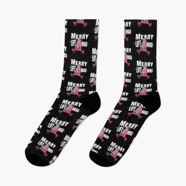 Item preview, Funny Merry Liftmas xmas and Ugly christmas Design designed and sold by SiRaGeckoDesign.