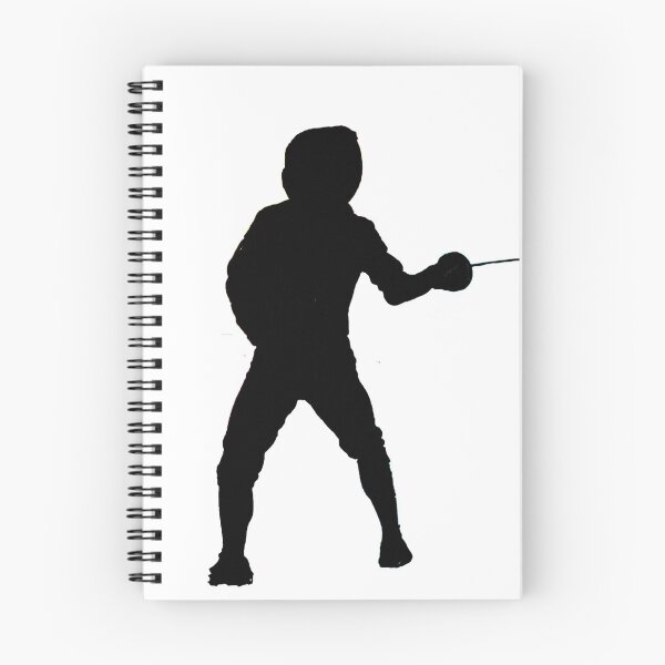 Item preview, fencing silhouette designed and sold by zeitlinoah.