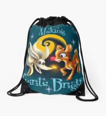Making Spirits Bright Drawstring Bag