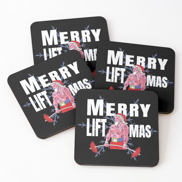 Item preview, Funny Merry Liftmas xmas and Ugly christmas Design designed and sold by SiRaGeckoDesign.
