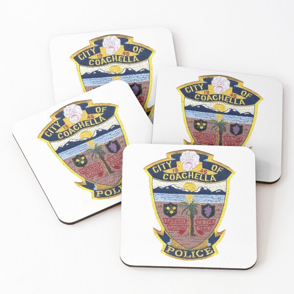Item preview, Coachella Police designed and sold by Lawrence Baird.