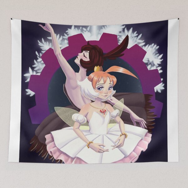 Aperçu de l'œuvre Princesse tutu créée et vendue par Burning Bee Illustration.