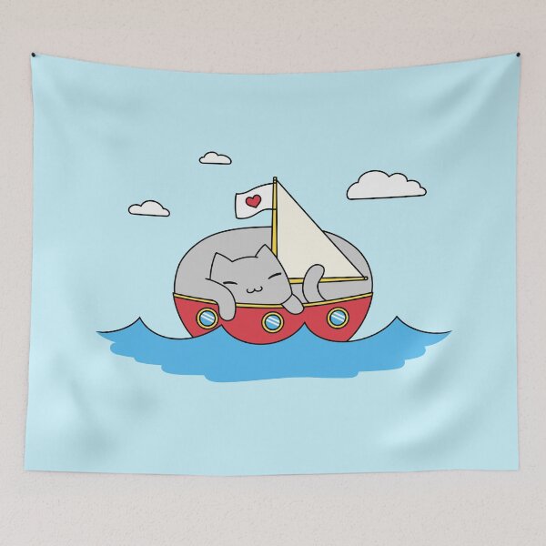 Item preview, Boat Cat designed and sold by Ambrodust.
