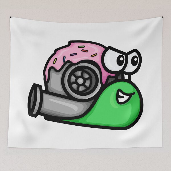 Item preview, Turbo Snail- Green and Pink Donut designed and sold by TswizzleEG.