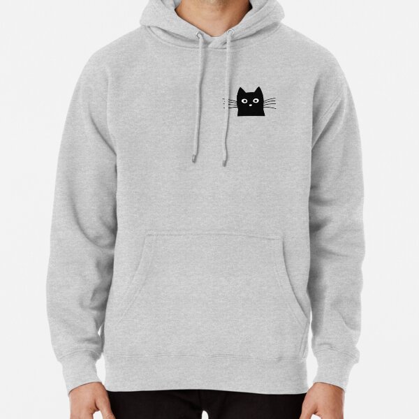 Mens cat 2024 ear hoodie