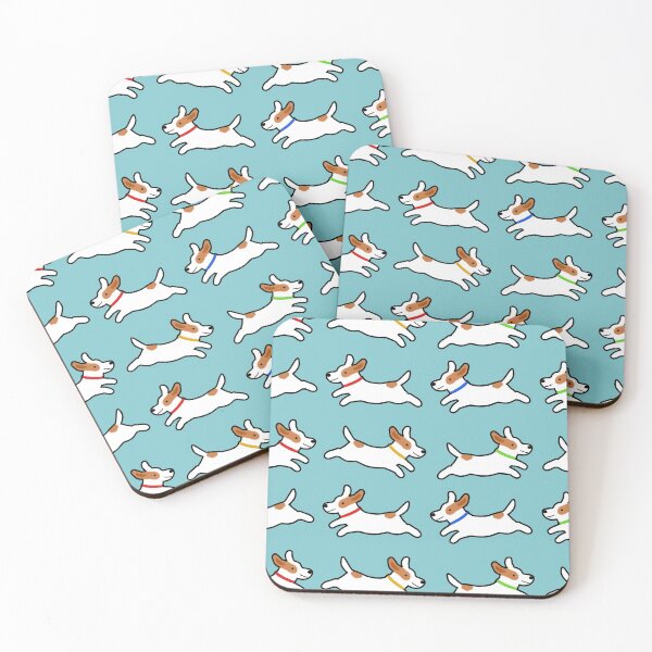 Item preview, Cute Jack Russell Terrier Running Dog designed and sold by Jenn Inashvili.