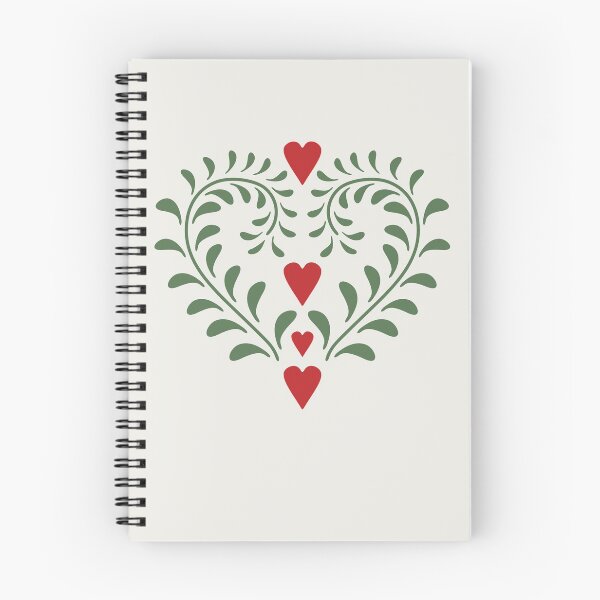 Item preview, Scandinavian Heart Wreath designed and sold by JoniandCo.
