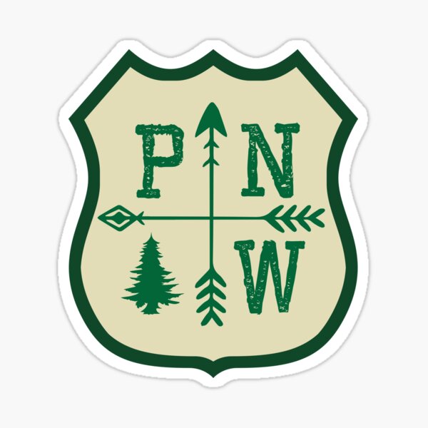Item preview, Pacific Northwest - Black designed and sold by Nu Threads.
