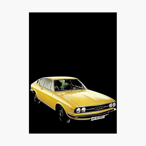 AUDI 100 COUPE S Photographic Print