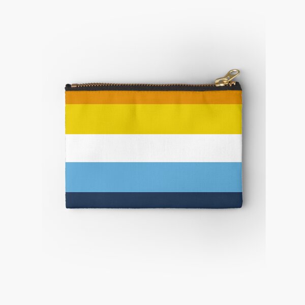 Item preview, Orange and blue aroace flag designed and sold by Aroaes.
