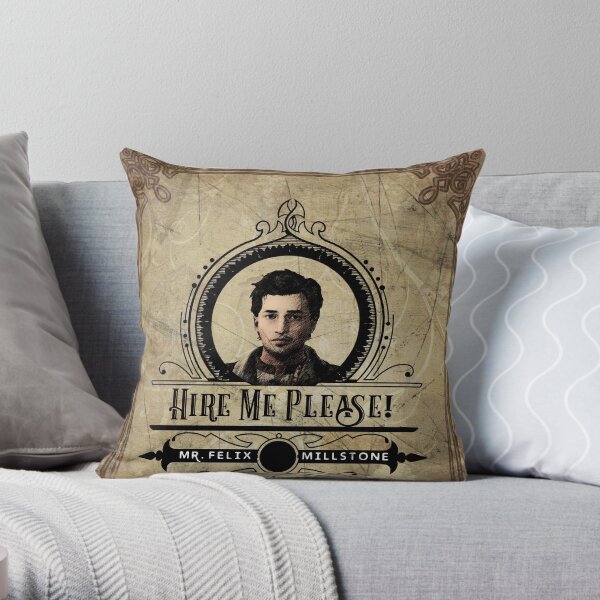Outer Worlds - Felix Throw Pillow