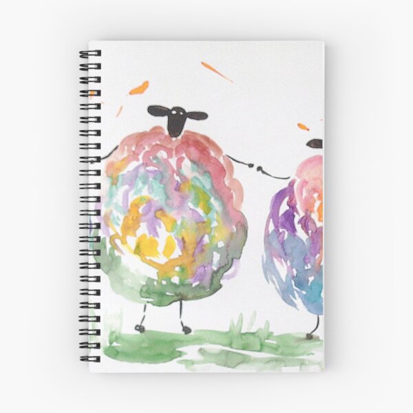 Item preview, Three Quirky Sheep Dancing designed and sold by Casimirasart.