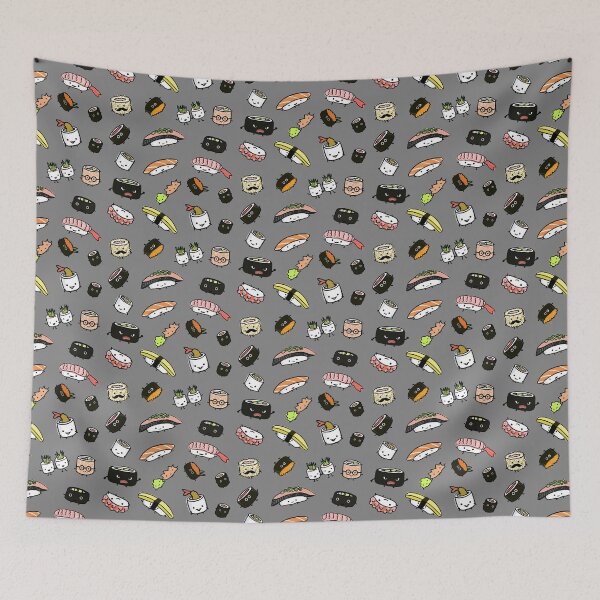 Item preview, Fiesta De Sushi Kawaii designed and sold by Jenn Inashvili.
