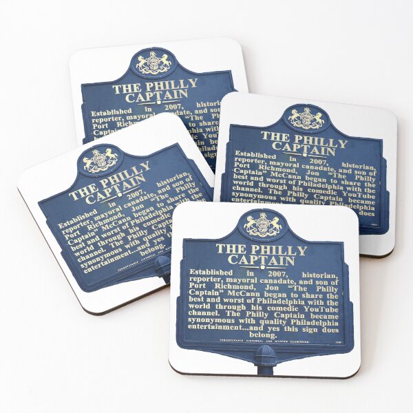 Item preview, The Philly Captain Historical Marker designed and sold by dancmaster.