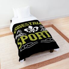 equestrian sports Comforter
