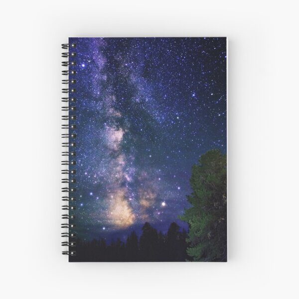 Milky Way Spiral Notebook