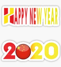 New Year Chinese Sticker