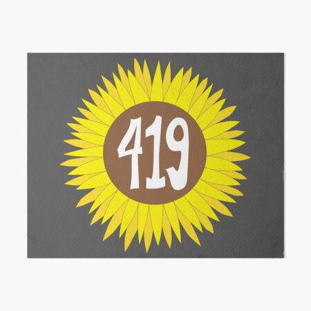 419 Area Code Wall Art Redbubble