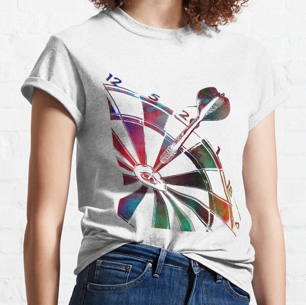 darts sport art #darts #sport Classic T-Shirt
