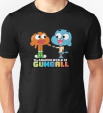 Gumball and Darwin Handshake Slim Fit T-Shirt