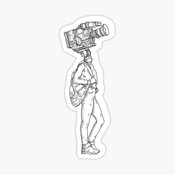 Cameradudette Sticker
