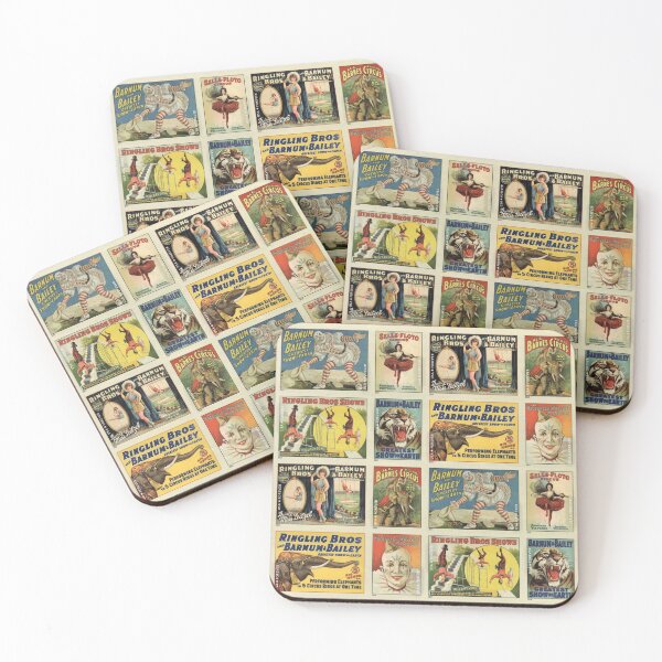 Item preview, Vintage Colorful Circus Posters designed and sold by BeTheRingmaster.