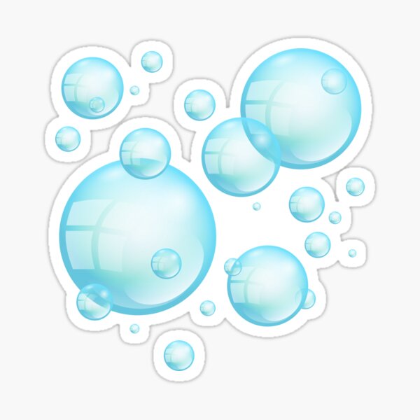 Soap Bubbles Sticker
