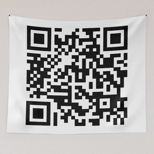 Item preview, Rick Roll QR Code designed and sold by amkrisher.