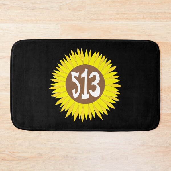 Item preview, Hand Drawn Ohio Sunflower 513 Area Code designed and sold by itsrturn.