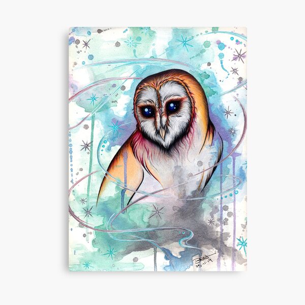 Upon Wings Of Wisdom Canvas Print