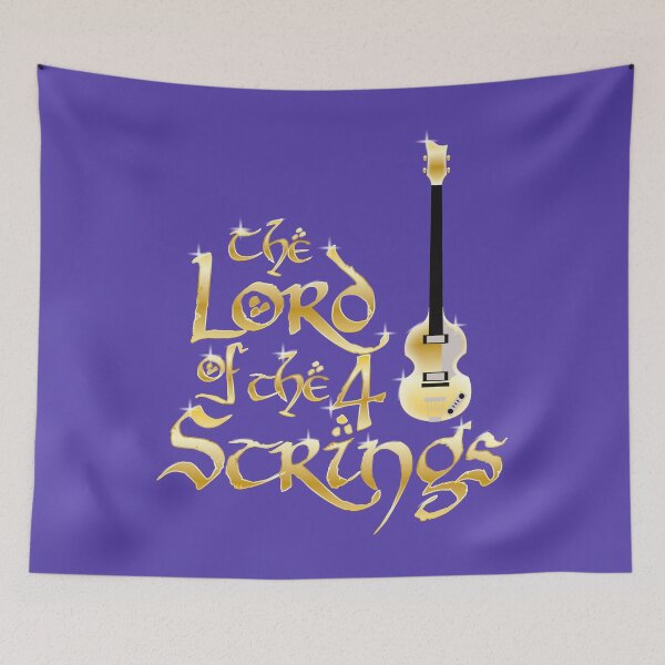 Item preview, The Lord of the 4 strings designed and sold by UlrichBergmann.