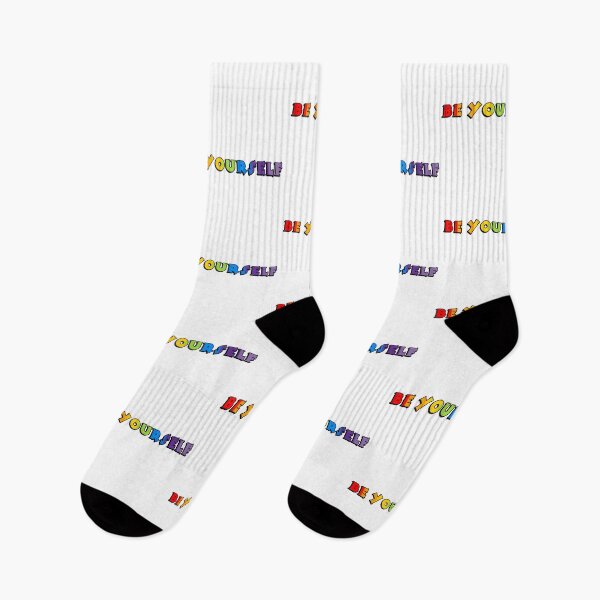 Item preview, be yourself rainbow designed and sold by gingerlouls.