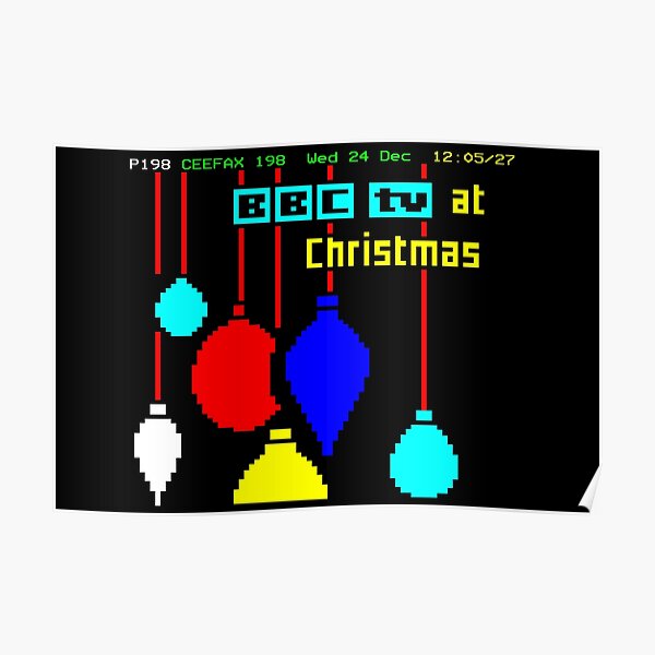 NDVH Ceefax Christmas Poster