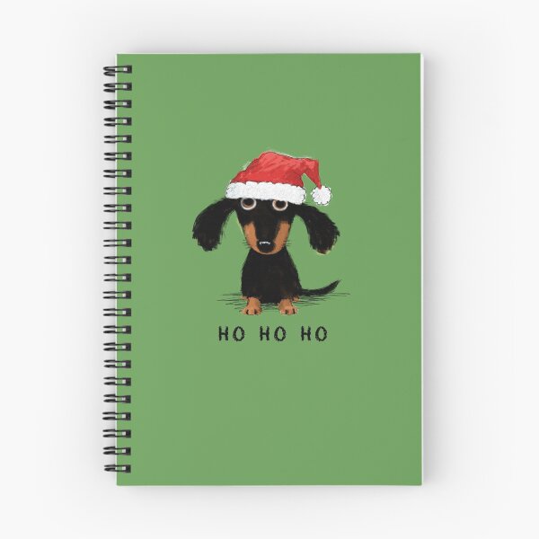 Item preview, Santa Dachshund | Funny Wiener Dog Christmas designed and sold by Jenn Inashvili.