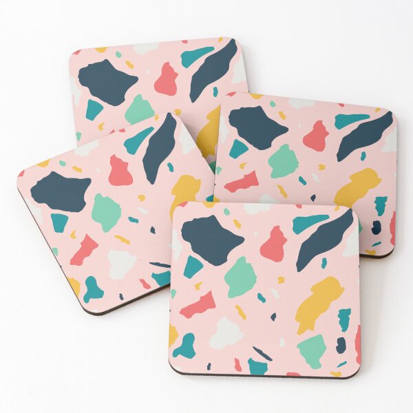 Item preview, Pink Terrazo Pattern designed and sold by GraphicsbyNel.