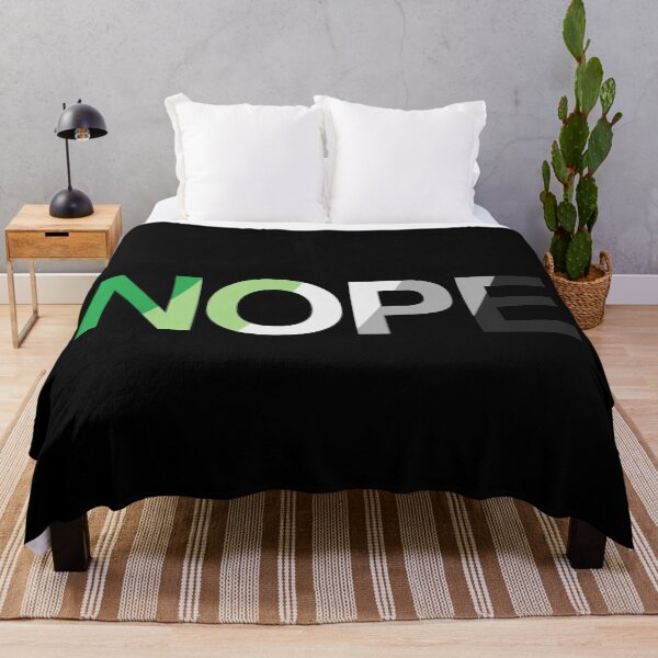 Item preview, NOPE. aro 2, helvetica designed and sold by Skyler Orion X.