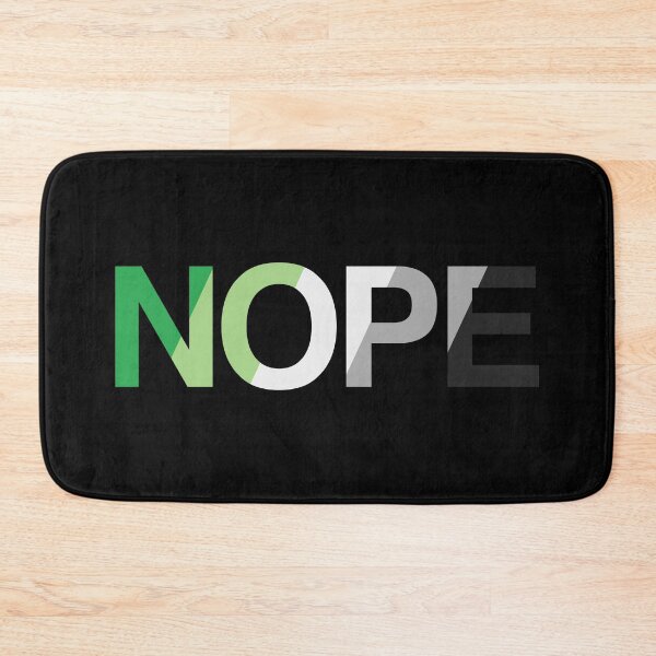 Item preview, NOPE. aro 2, helvetica  designed and sold by Skyler Orion X.