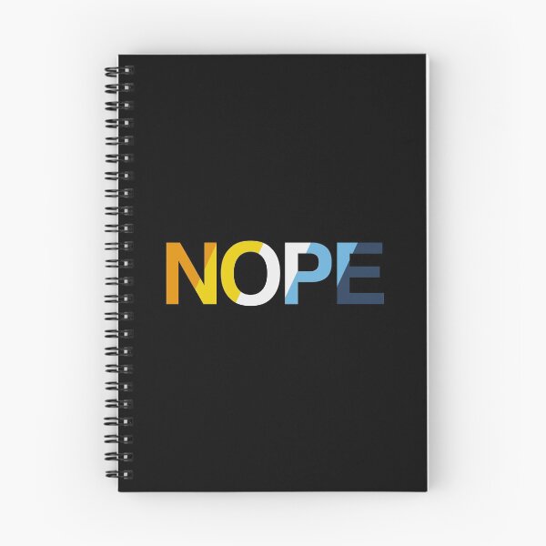 Item preview, NOPE. acearo 2, helvetica  designed and sold by Skyler Orion X.
